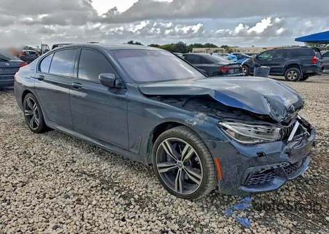 2016 BMW 750 Xi from USA, damaged, VIN WBA7B0C53GG526850